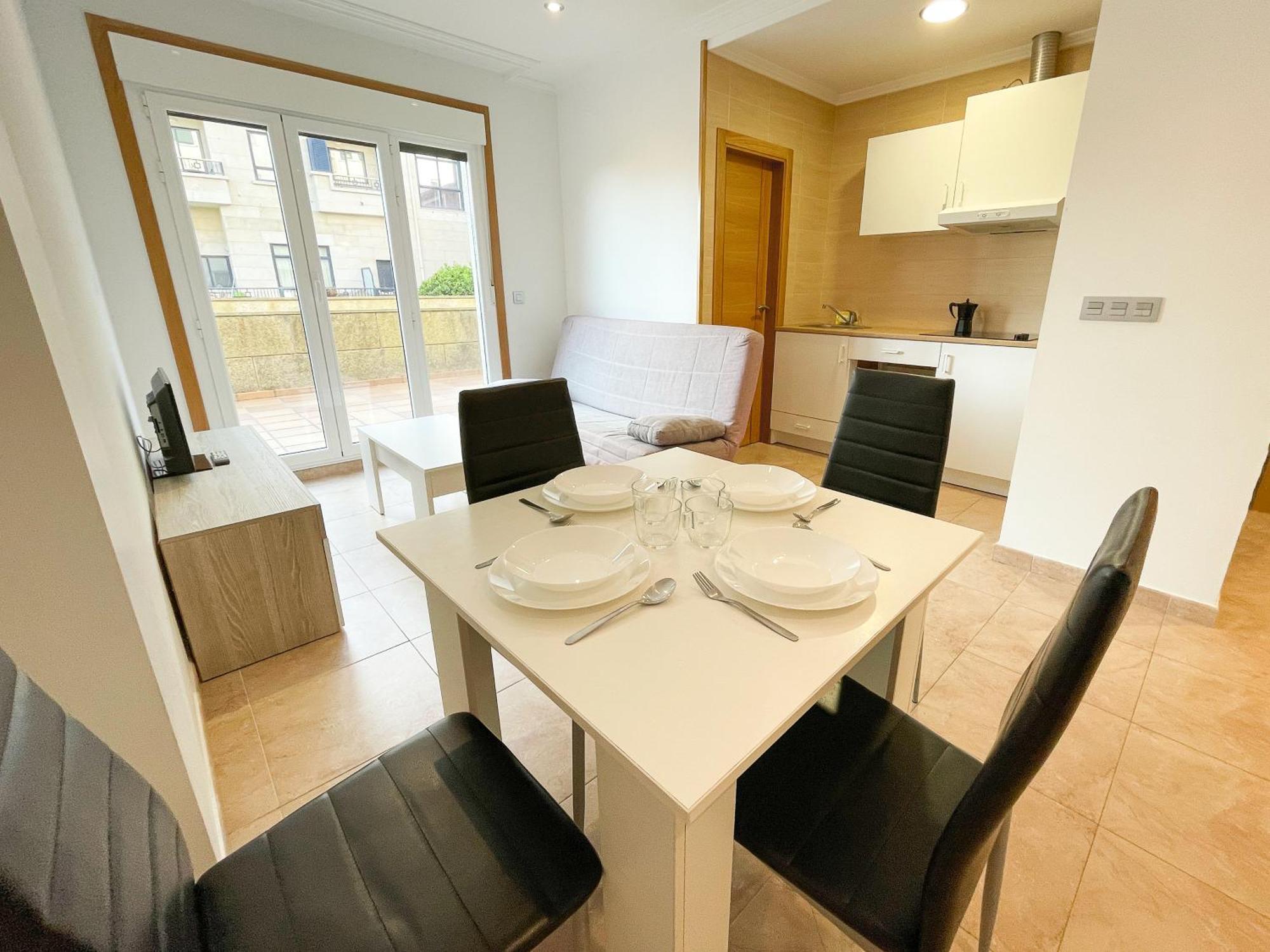Apartamentos Revolta Sanxenxo 3000 A Revolta Eksteriør bilde